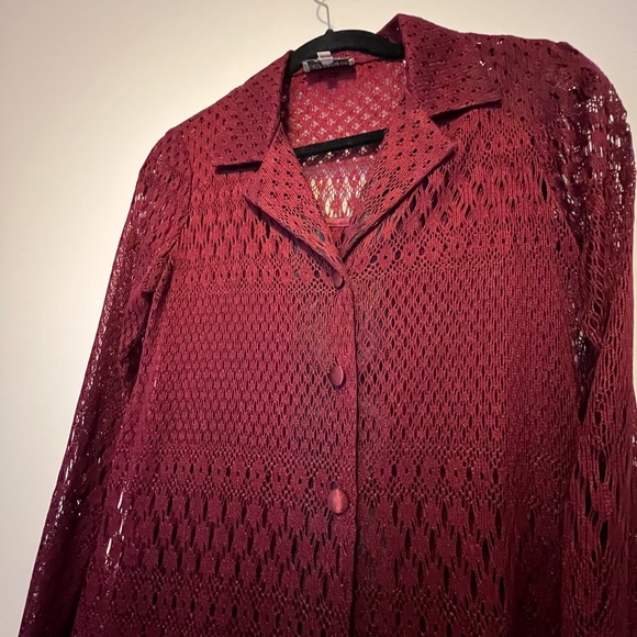 HOLT RENFREW DRESS LACE MESH DRESS WITH BLAZER - Picture 7 of 8